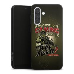 Silicone Premium Case black-matt