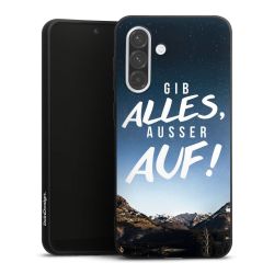 Silikon Premium Case  mattschwarz