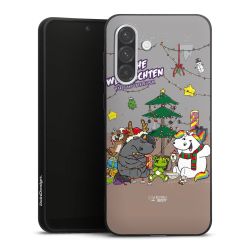 Silikon Premium Case  mattschwarz