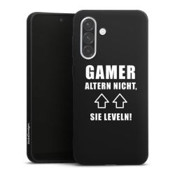 Silikon Premium Case  mattschwarz