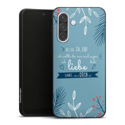 Silikon Premium Case  mattschwarz