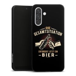 Silikon Premium Case  mattschwarz