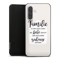 Silikon Premium Case  mattschwarz