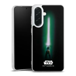 Silikonskal genomskinlig