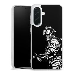 Silikonskal genomskinlig