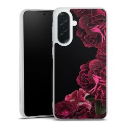 Rose vintage su nero