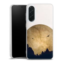 Twee vogels en de maan