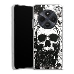 Silikonskal genomskinlig