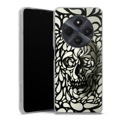 Silikonskal genomskinlig