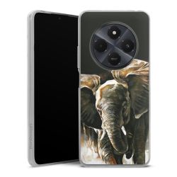 Silikonskal genomskinlig