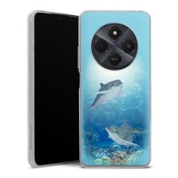 Silikonskal genomskinlig