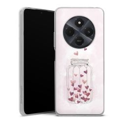 Silikonskal genomskinlig