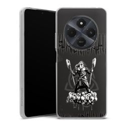 Silikonskal genomskinlig