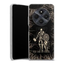 Silikonskal genomskinlig