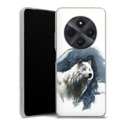 Silikonskal genomskinlig