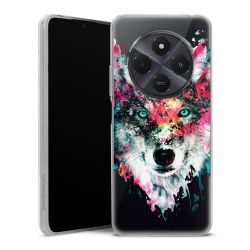 Silikonskal genomskinlig