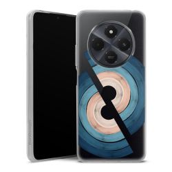 Silikonskal genomskinlig