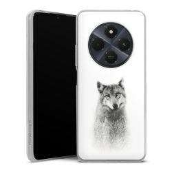 Silikonskal genomskinlig