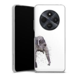 Silikonskal genomskinlig