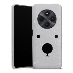 Silikonskal genomskinlig