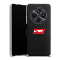 Silikonskal genomskinlig