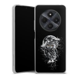 Silikonskal genomskinlig