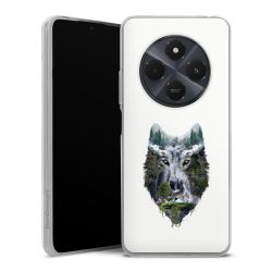 Silikonskal genomskinlig