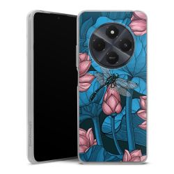 Silikonskal genomskinlig