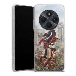 Silikonskal genomskinlig