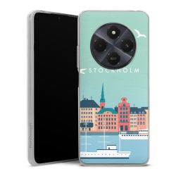 Silikonskal genomskinlig