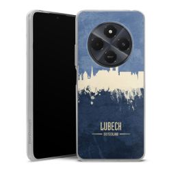 Silikonskal genomskinlig