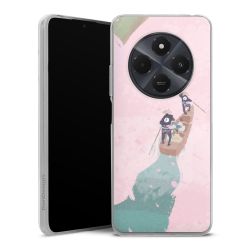 Silikonskal genomskinlig