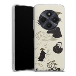 Silikonskal genomskinlig