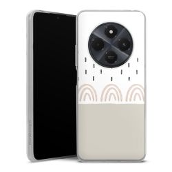 Silikonskal genomskinlig