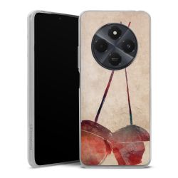 Silikonskal genomskinlig