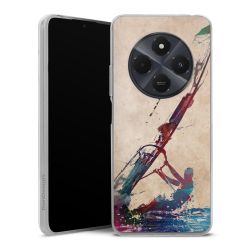 Silikonskal genomskinlig