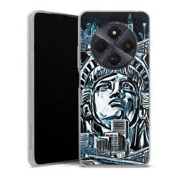 Silikonskal genomskinlig