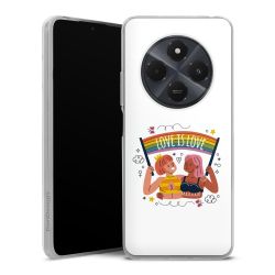 Silikonskal genomskinlig