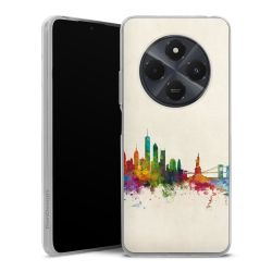 Silikonskal genomskinlig