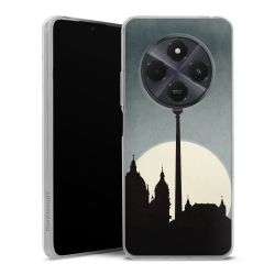 Silikonskal genomskinlig