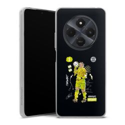 Silikonskal genomskinlig