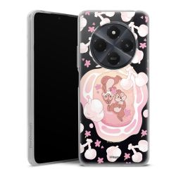 Silikonskal genomskinlig