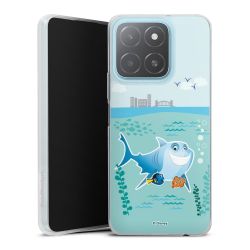 Silikonskal genomskinlig