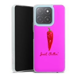 Silikonskal genomskinlig