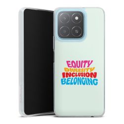 Silikonskal genomskinlig