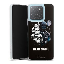 Silikonskal genomskinlig