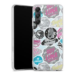 Silikonskal genomskinlig