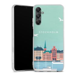 Silikonskal genomskinlig