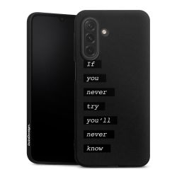 Silicone Premium Case Black Matt