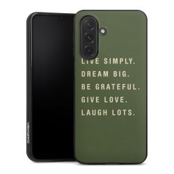 Silikon Case schwarz